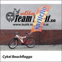 Cykel Beachflagga